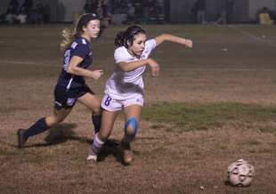 Samantha Bustamante and her teammates failed to find the back of the net in Thursday's 2-0 loss to Redwood.